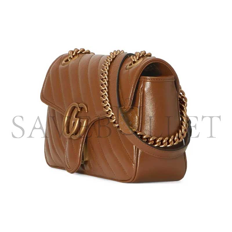 GUCCI MARMONT SMALL MATELASSE SHOULDER BAG 443497 (26*15*7cm)